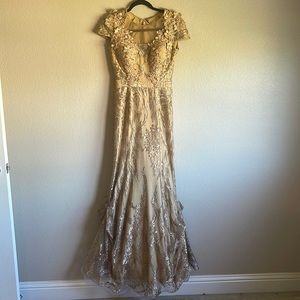 Evening Formal Prom Wedding Dress Gown